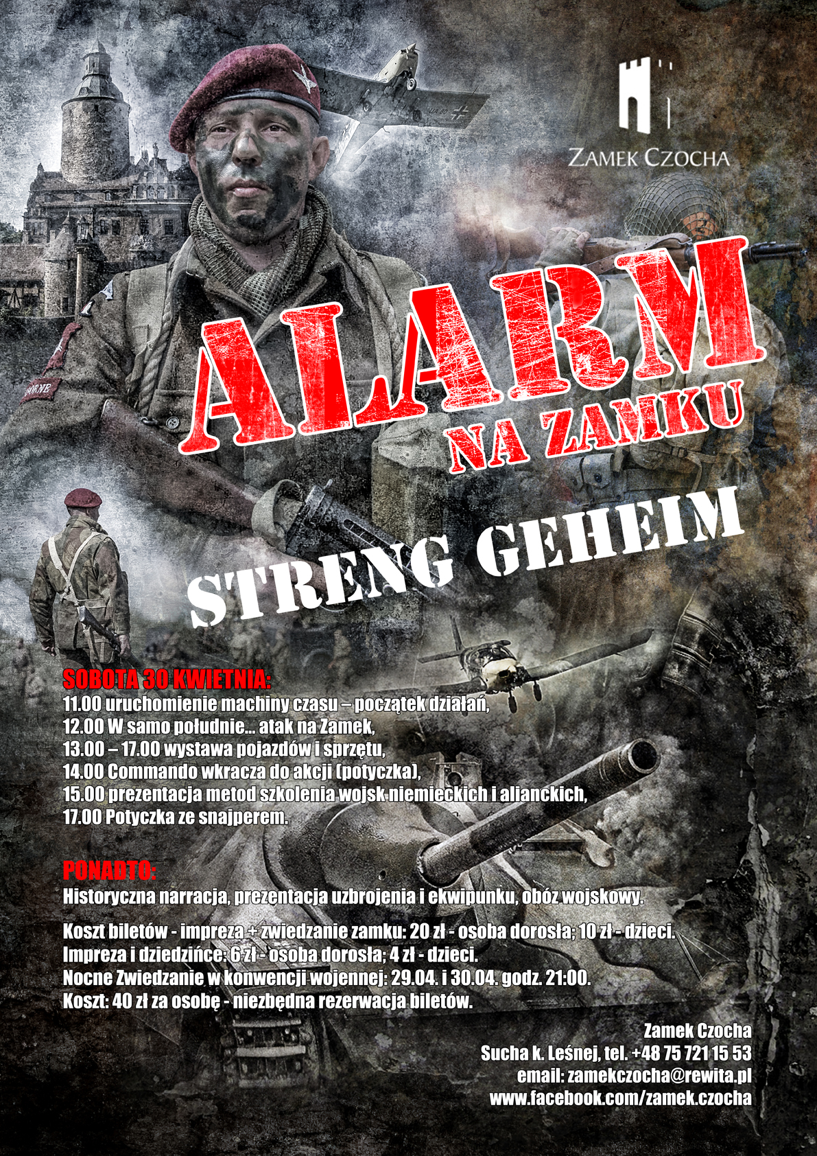 Czocha alarm na zamku