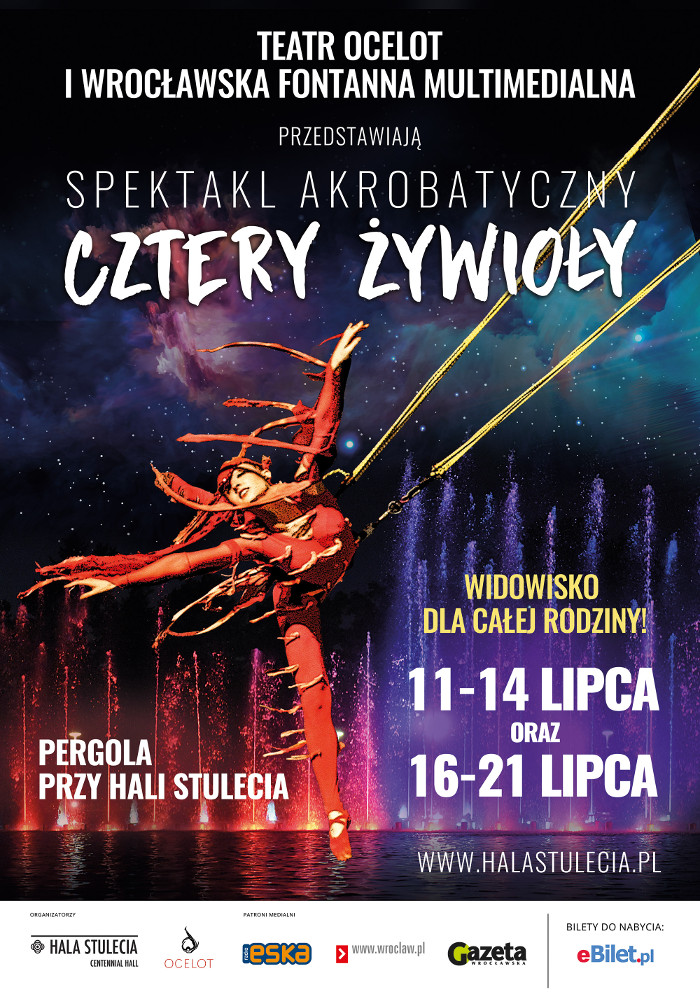 Cztery żywioły plakat