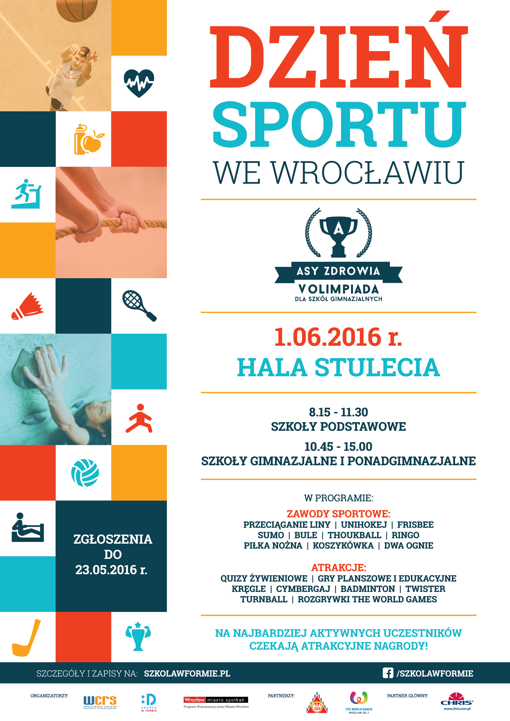DZ SPORTU 2016 plakat