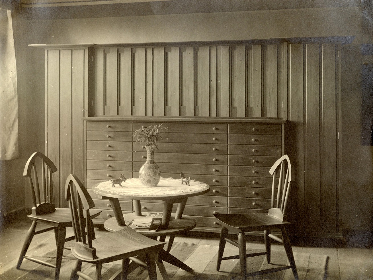 H Tischler 1914 Meble do atelier Schlesisches Museum Görlitz