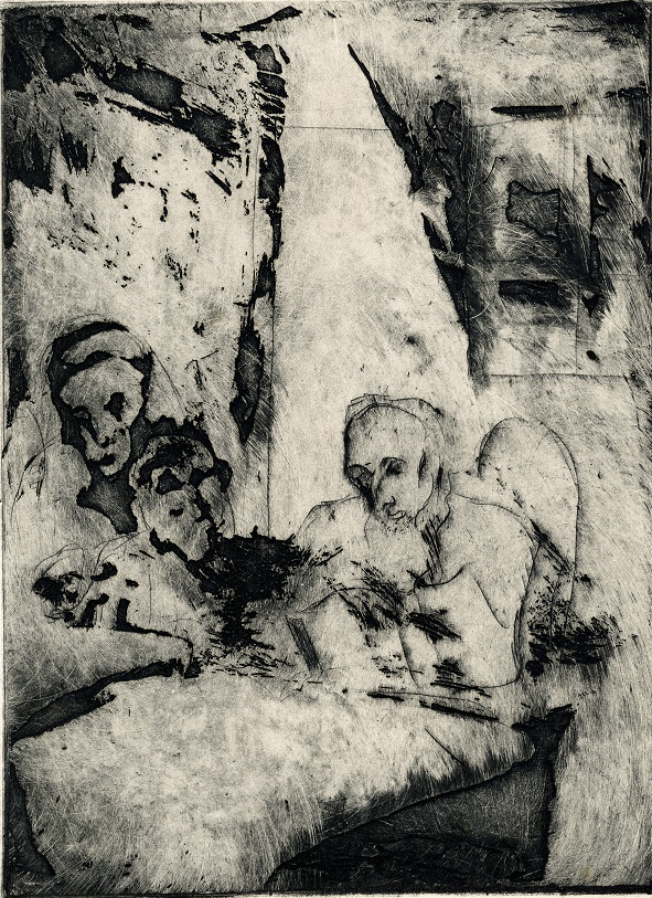 I Aschheim Bez tytułu 1921 sucha igła Schlesisches Museum Görlitz