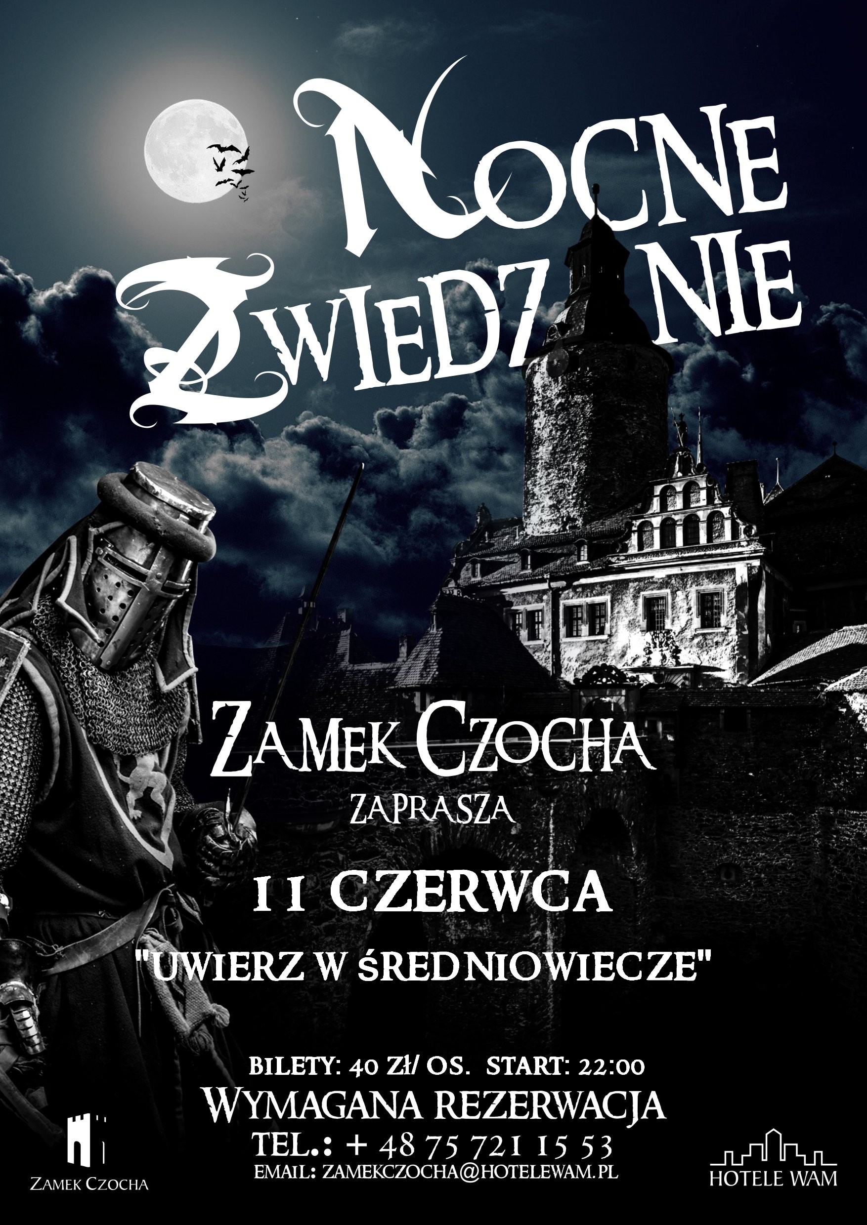 Nocne zwiedzanie uwierz w srediniowiecze 2016 06