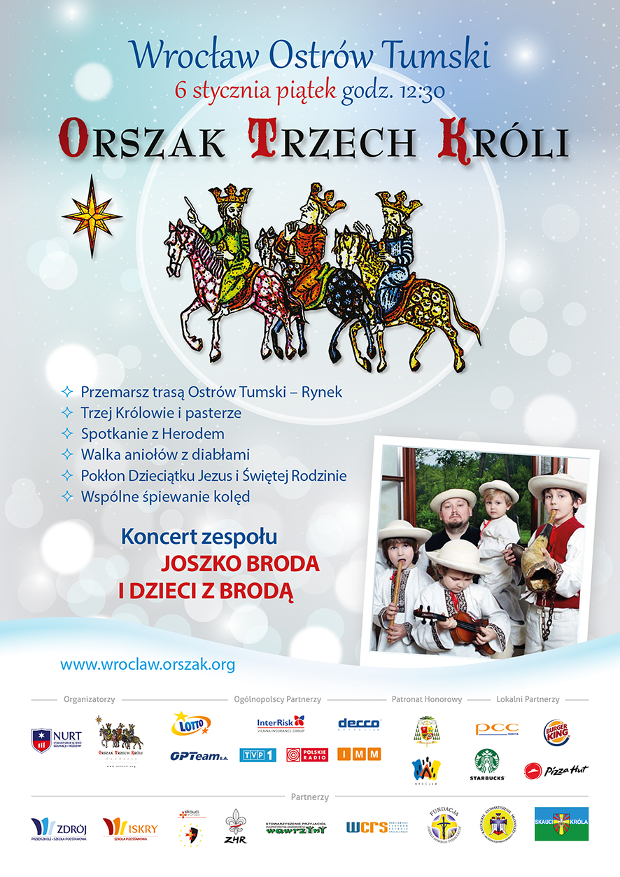 Orszak Trzech Króli 2017 plakat