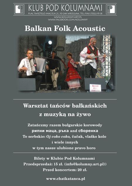 Potańcówka z Balkan Folk Acoustic