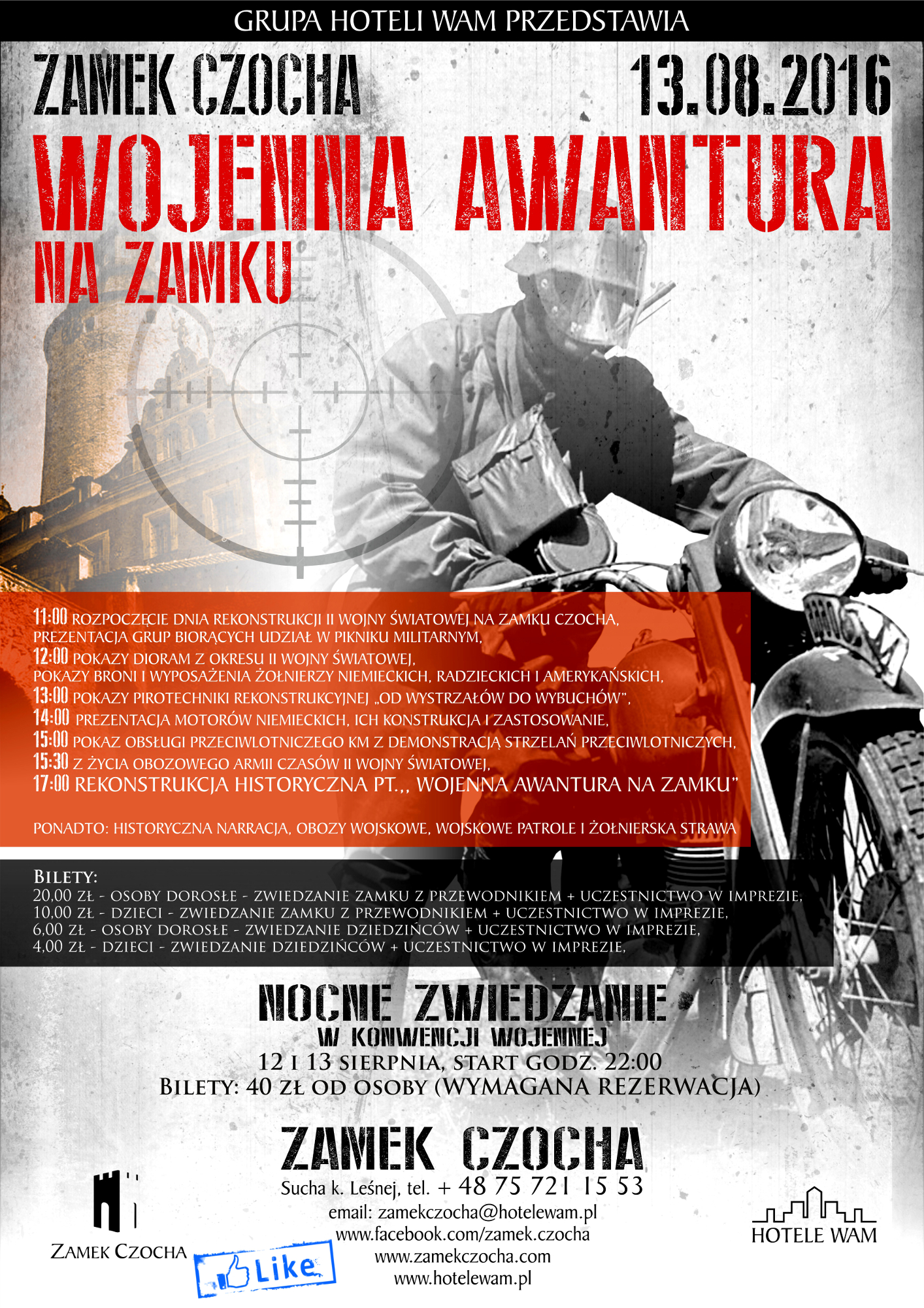 WOJENNA AWANTURA NA ZAMKU 2016 08 13