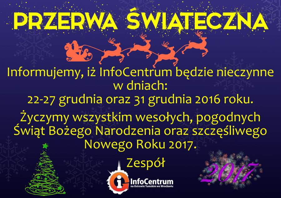 christmas przerwa