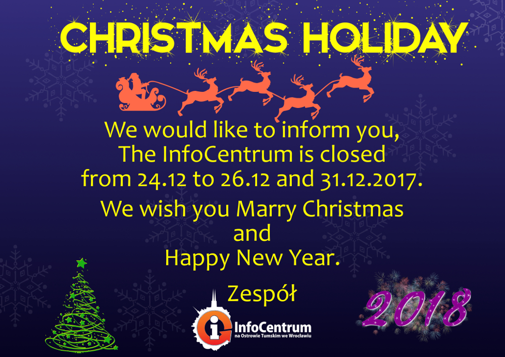 christmas przerwa ang