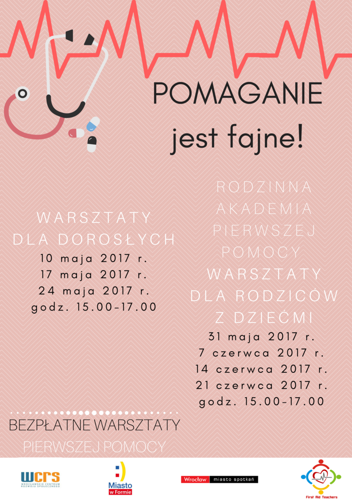 pomaganie jest fajne plakat